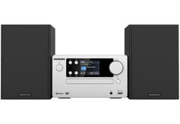 Kenwood M-725DAB Minianlæg med Bluetooth og DAB+ (Sølv)
