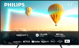 Philips 43” PUS8007 4K LED älytelevisio (2022)