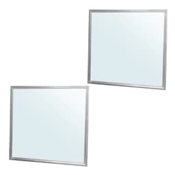 ECD Germany 2-pack Ultraslim tynd LED panel 36W 60 x 60 cm 3014 kold hvid SMD