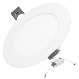 ECD Germany 1-pack LED-panel infälld spotlight 6W ersätter 35W halogen - platt