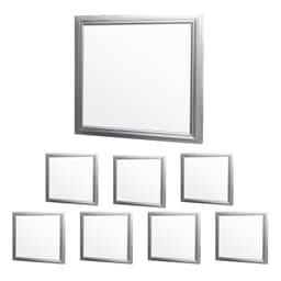 ECD Germany LED-paneeli 12W - 30x30 cm - 8-pack - Ultraslim Thin - SMD 3014 -