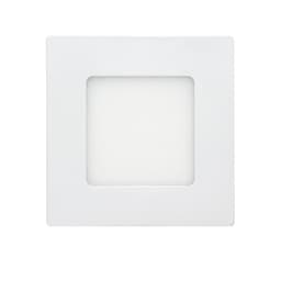 ECD Germany 5-pak LED-indbygget spotlight 3W erstatter 25W halogen - flad
