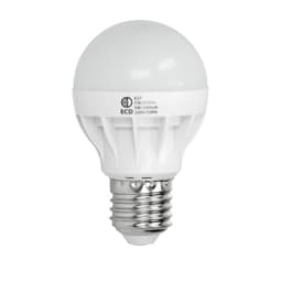 10 stk E27 LED pære lampe energibesparende pære 5 Watt kold hvid 335LM