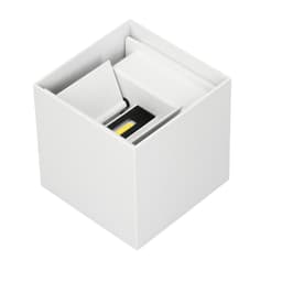 ECD Germany LED væglampe væglampe 6W - indvendigt udvendigt - moderne design -