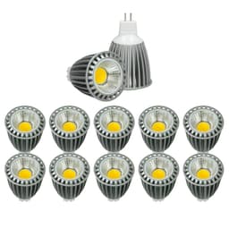ECD Germany 10-pack MR16 COB Spot 9W - n. 500 lumen - korvaa 60W halogeenilampun