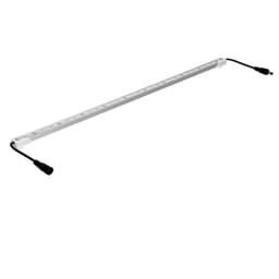 Skåp ljus bar ljus lampa ljus bar 0.5m bas varmt vitt strömförsörjning