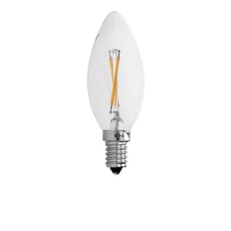 10xE14 LED-lampa ljus lampor glödlampa glödlampa tappning varm vit 2W