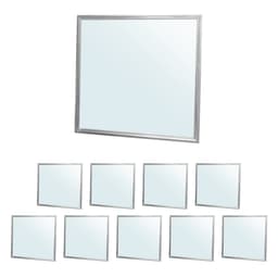 ECD Germany LED-paneeli 36W - 60 x 60 cm - 10-pack - Ultraslim ohut - SMD 3014 -