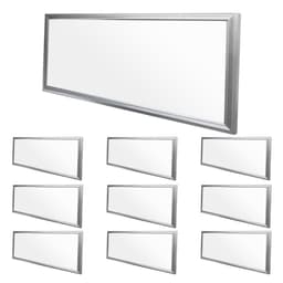 ECD Germany LED-panel 18W - 60 x 30 cm - pakke med 10 - ultra tynd tynd - SMD