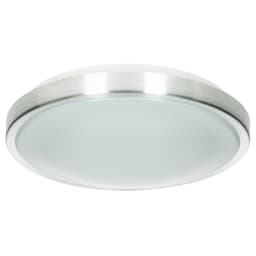 LED loft lys energibesparende loftslampe lampe Ø 30cm 12W Aluminium Matt