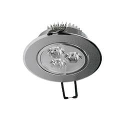 ECD Germany 5er Pack LED upotettava valaisin 3W 230V - pyöreä Ø8,5cm - 222