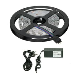 ECD Germany 20m (4x5m) LED-strip 3528 SMD kølig hvid 60 LED / m vandtæt inkl. 5A