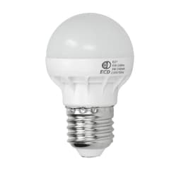 6 x E27 LED lampe lyspære pære pære lamper 3W køle hvid