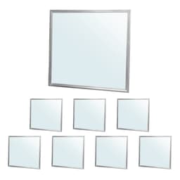 ECD Germany LED-paneeli 36W - 60 x 60 cm - 8-pack - Ultraslim ohut - SMD 3014 -