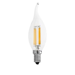 ECD 12-pack Germany LED spets ljus fila E14 4W - Varmvit 2800K - lumen 414 - 120
