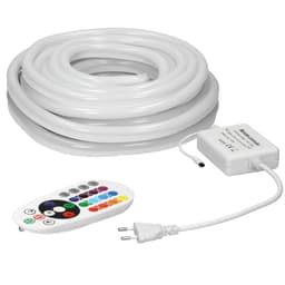ECD Germany Neon LED Strip RGB 6m dæmpbar - SMD 5050 - 60 LEDs / m - 9W / m -