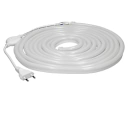 Neon LED-nauha 5 m, neutraali valkoinen, vedenpitävä - 120 LEDiä per metri.