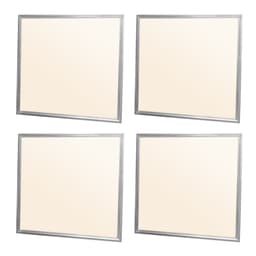 ECD Germany LED panel 36W - 62 x 62 cm - 4 er-Pack - Ultraslim tynd - SMD 3014 -