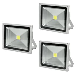 3 x LED-valonheitin + tunnistin 30W viileä valkoinen