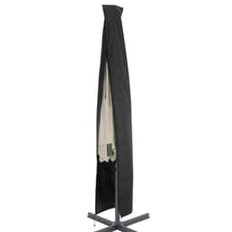 Betræk til parasol Black 220x44 cm lavet af PU ML-Design