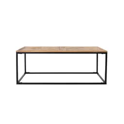 WOMO-DESIGN design-sohvapöytä 120 x 60 cm suorakulmainen luonnon massiivipuuta