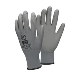 ECD-120 Germany pari PU-työkäsineitä, koko 10-XL, harmaa, mekaanikko käsineet