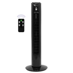 Pedestal fan piedestal fan tårn ventilator fan fjernbetjening 45W Sort