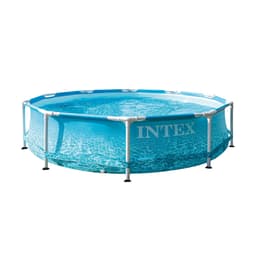 ECD Germany Intex pool, metallram pool, familj pool, barnpool, cirka 305 x 76 cm