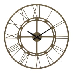 WOMO-DESIGN | Design väggklocka Stockholm Ø76cm rund gjord av järn i vintage