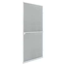 ECD Germany myggnät för dörr - 100 x 220 cm - Vit aluminiumram - Individuellt
