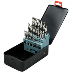 Kierreporasarja 25-osainen, 1-13 mm, metallia