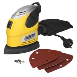 Mannesmann multislipmaskin 220 W med dammsamlare inkl. 3 slippapper -