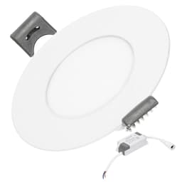LED-paneeli upotettava valonheitin 3W, viileän valkoinen, pyöreä