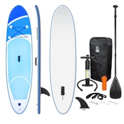 Puhallettava Stand Up Paddle Board Classic Blue Täydellinen sarja 308x76x10cm
