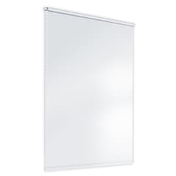 ECD Germany mørklægningsgardin 55 x 150 cm - hvid - Klemmfix - uden boring - til