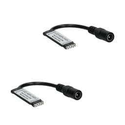 2 x 12V FORSTÆRKER 144W FORSTÆRKER TIL RGB LED STRIP 12A REPEATER SILENT STRIPS