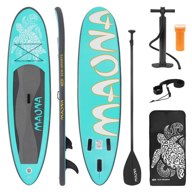 Surfingbräda Stand Up Paddle SUP styrelse Maona paddel ombord uppblåsbar