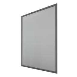 Myggnät Grå 130 x 150 cm fönster insekt fönster aluminiumram
