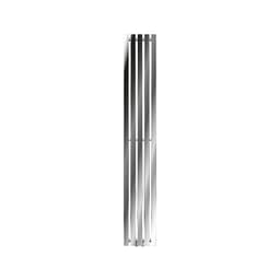 ECD Germany Stella Design panel radiatorer - 260 x 1800 mm - Chrome - radiator