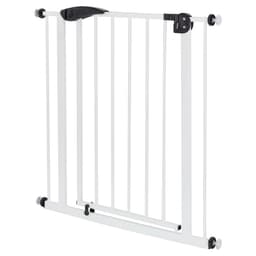 ECD Germany Dørvagt for børn, hunde og katte, 75-85 cm, uden boring, hvid,