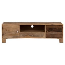 WOMO-DESIGN TV Lowboard 150x45x40cm med 1 skuffe 2 lagerenheder 1 hylde, unik,