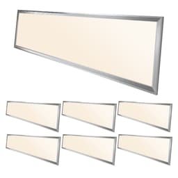 ECD Germany LED panel 42W - 120 x 30 cm - 7-Pack - Ultraslim tynd - SMD 3014 -