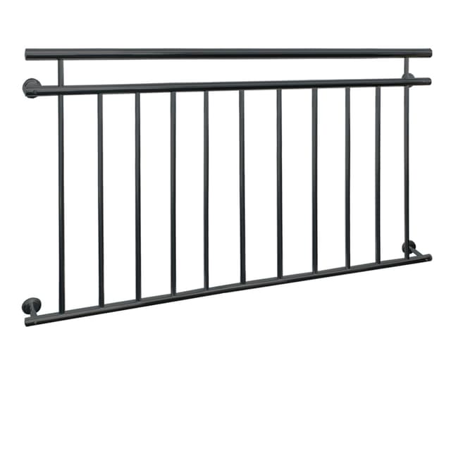 Franska balkong fönster barer räcken antracit stav räcken 156 x 90 cm