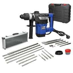 ECD Germany hammerboremaskine 1800W - 230V - 4300 slag / min - inkl. Kuffert og