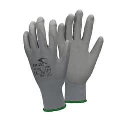 ECD Germany 1 par PU arbetshandskar, storlek 11-XXL, färg grå, mekanik handskar,