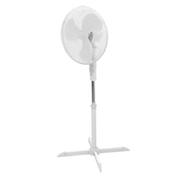 Stand Fan Gulv Ventilator Ventilator Oscillerende Fan Fan 45W Hvid