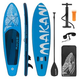 Surfbræt Stand Up Paddle SUP bord Makani padle bord oppustelige Blå 320 cm