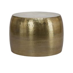 WOMO-DESIGN sofabord stuebord sofabord aluminium Ø 53x41 cm guld