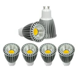 ECD Germany 4-pack GU10 COB spot 9W - ca. 466 lumen - erstatter 60W halogenlampe