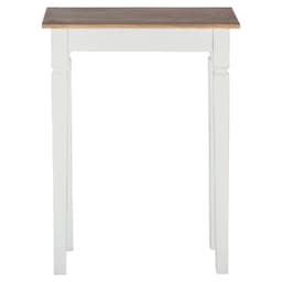WOMO-DESIGN Konsol bord Tianjin 60x35x80cm Natural/Hvid, Massivt træ mango træ,